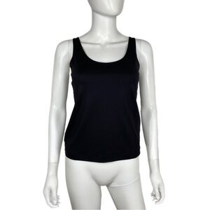 Chico’s Black Adjustable Strap Layering Shell Cami Chico Sz 0